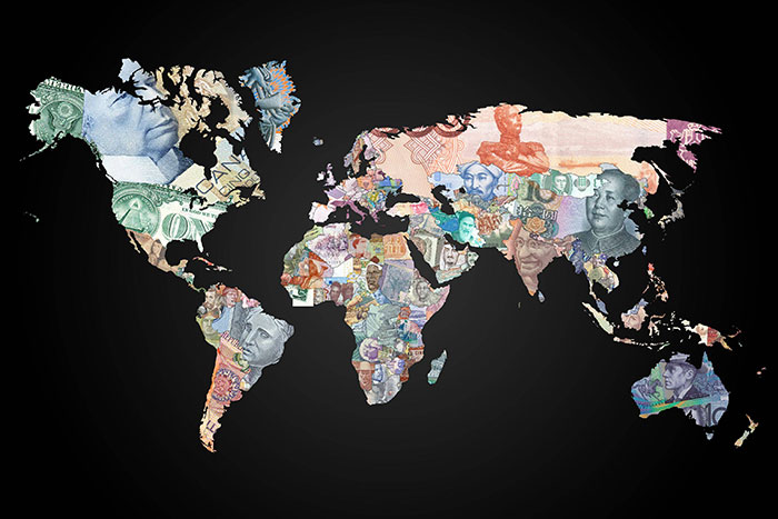 فراوانی پول در جهان